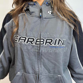 Carbrini Fullzip Graphic Hoodie - L